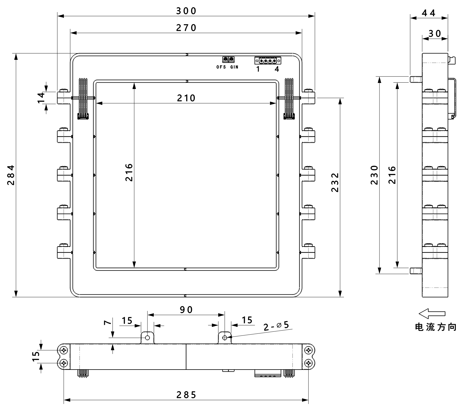 150KA High current sensor