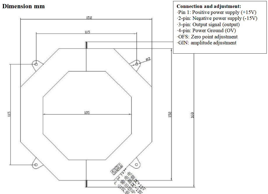 ZTGK20-20000A  Hall Current Sensor